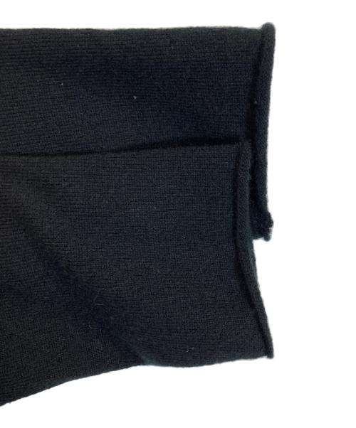 lucien pellat-finet（ルシアン・ペラフィネ）lucien pellat-finet (ルシアン・ペラフィネ) スカルローズデザインカシミヤニット ブラック サイズ:Lの古着・服飾アイテム