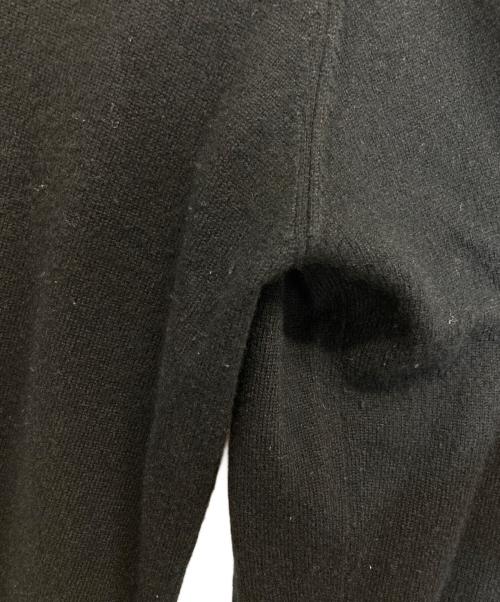 lucien pellat-finet（ルシアン・ペラフィネ）lucien pellat-finet (ルシアン・ペラフィネ) スカルローズデザインカシミヤニット ブラック サイズ:Lの古着・服飾アイテム