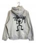 stussy (ステューシー) シャドーマンパーカー グレー サイズ:L：12000円
