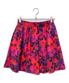 PEARLY GATES（パーリーゲイツ）の古着「総柄ゴルフスカート」｜ピンク