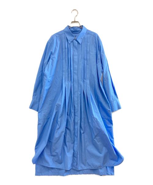 UNTITLED（アンタイトル）UNTITLED (アンタイトル) シャツワンピース スカイブルー サイズ:2の古着・服飾アイテム