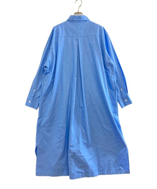 UNTITLED（アンタイトル）UNTITLED (アンタイトル) シャツワンピース スカイブルー サイズ:2の古着・服飾アイテム