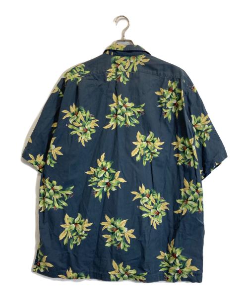 POLO RALPH LAUREN（ポロ・ラルフローレン）POLO RALPH LAUREN (ポロ・ラルフローレン) アロハシャツ ネイビー サイズ:XLの古着・服飾アイテム