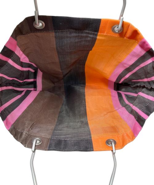 MARNI（マルニ）MARNI (マルニ) フラワーカフェトートバッグ ブラックの古着・服飾アイテム