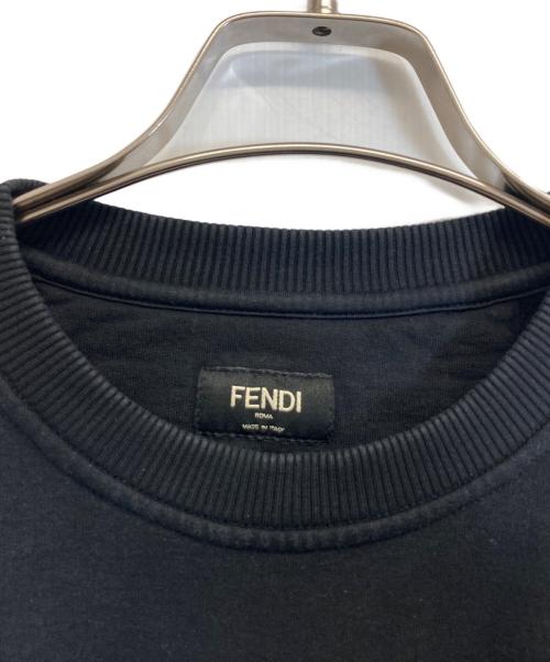 FENDI（フェンディ）FENDI (フェンディ) スウェット ブラック サイズ:Sの古着・服飾アイテム