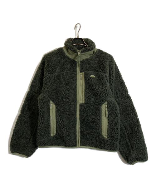 LACOSTE（ラコステ）LACOSTE (ラコステ) ベーシックシェルパフリースジャケット グリーン サイズ:Mの古着・服飾アイテム