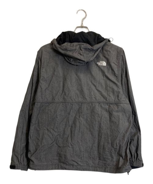 THE NORTH FACE（ザ ノース フェイス）THE NORTH FACE (ザ ノース フェイス) Nylon Denim Compact Jacket グレー サイズ:Sの古着・服飾アイテム
