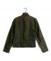 A.P.C. (アーペーセー) パイソン柄シングルライダースジャケット グリーン サイズ:S：12000円