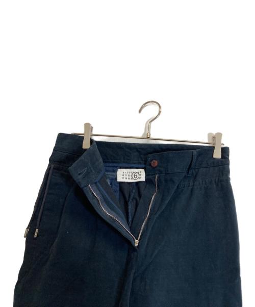 MM6 Maison Margiela（エムエムシックスメゾンマルジェラ）MM6 Maison Margiela (エムエムシックスメゾンマルジェラ) パンツ ネイビー サイズ:44の古着・服飾アイテム