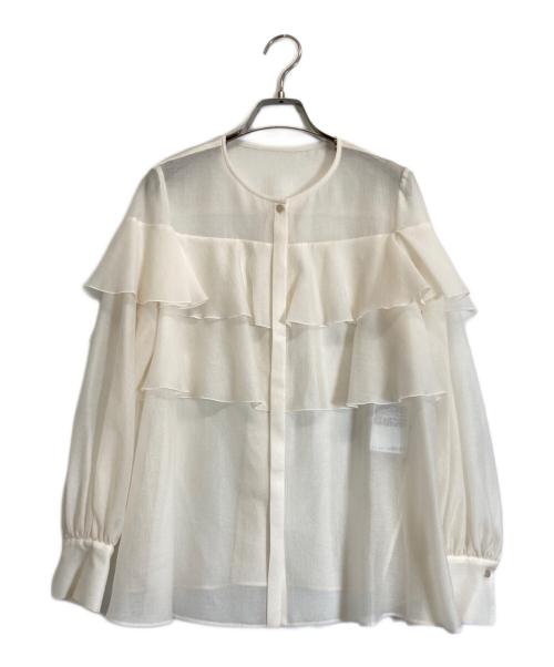 ANAYI（アナイ）ANAYI (アナイ) ブラウス ホワイト サイズ:38の古着・服飾アイテム