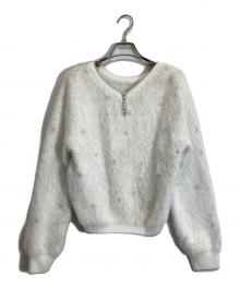 ANAYI（アナイ）の古着「モヘアニット」｜ホワイト