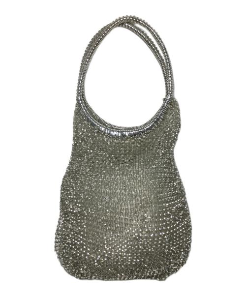 ANTEPRIMA（アンテプリマ）ANTEPRIMA (アンテプリマ) ラウンドドロップフラワーバッグ グレーの古着・服飾アイテム