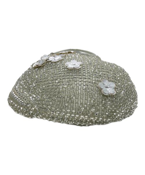 ANTEPRIMA（アンテプリマ）ANTEPRIMA (アンテプリマ) ラウンドドロップフラワーバッグ グレーの古着・服飾アイテム