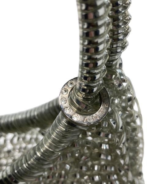 ANTEPRIMA（アンテプリマ）ANTEPRIMA (アンテプリマ) ラウンドドロップフラワーバッグ グレーの古着・服飾アイテム