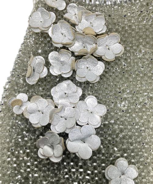 ANTEPRIMA（アンテプリマ）ANTEPRIMA (アンテプリマ) ラウンドドロップフラワーバッグ グレーの古着・服飾アイテム