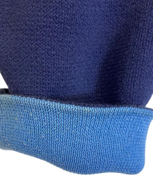 MONCLER（モンクレール）MONCLER (モンクレール) ニットパーカー ブルー サイズ:XLの古着・服飾アイテム