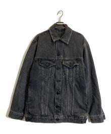ALEXANDER WANG（アレキサンダー・ワン）の古着「デニムジャケット」｜ブラック
