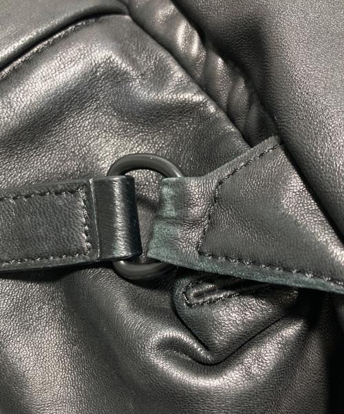 ALEXANDER WANG（アレキサンダー・ワン）ALEXANDER WANG (アレキサンダー・ワン) レザーバックパック ブラックの古着・服飾アイテム