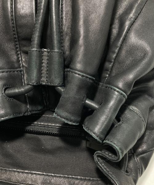 ALEXANDER WANG（アレキサンダー・ワン）ALEXANDER WANG (アレキサンダー・ワン) レザーバックパック ブラックの古着・服飾アイテム