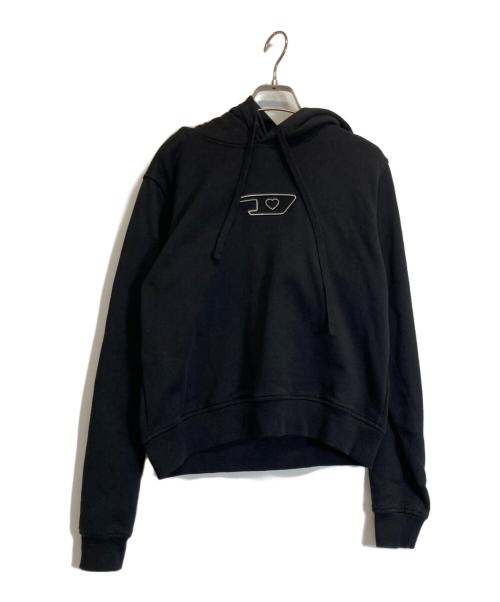 DIESEL（ディーゼル）DIESEL (ディーゼル) パーカー ブラック サイズ:Mの古着・服飾アイテム