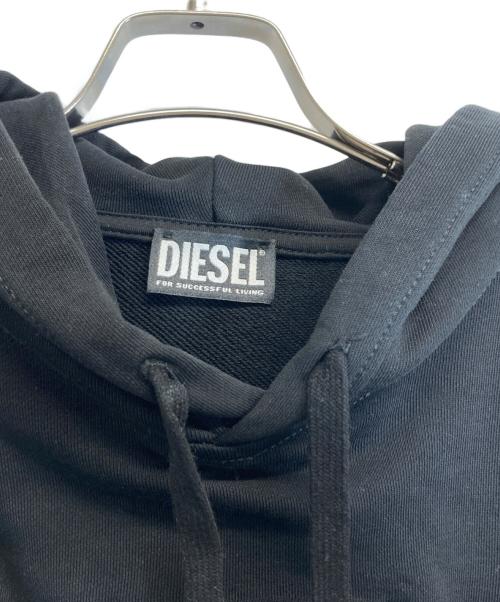 DIESEL（ディーゼル）DIESEL (ディーゼル) パーカー ブラック サイズ:Mの古着・服飾アイテム