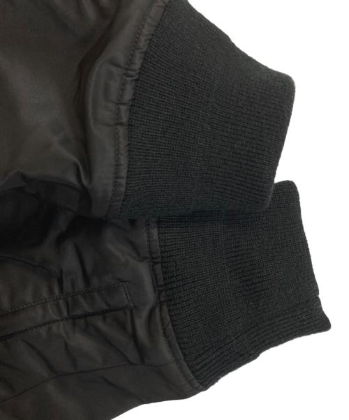 DIESEL（ディーゼル）DIESEL (ディーゼル) MA-1ジャケット ブラック サイズ:Lの古着・服飾アイテム