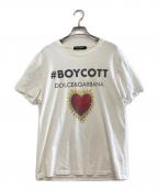 DOLCE & GABBANAドルチェ＆ガッバーナ）の古着「Tシャツ」｜ホワイト