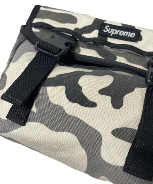 SUPREME（シュプリーム）Supreme (シュプリーム) Snow Camo Mini Messenger Bag グレーの古着・服飾アイテム