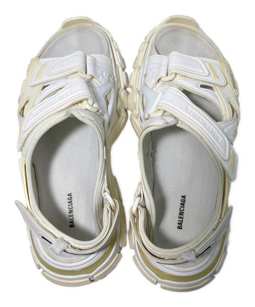 BALENCIAGA（バレンシアガ）BALENCIAGA (バレンシアガ) トラック サンダル ホワイト サイズ:27の古着・服飾アイテム