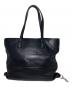 MARC JACOBS (マークジェイコブズ) レザートートバッグ ブラック：10000円