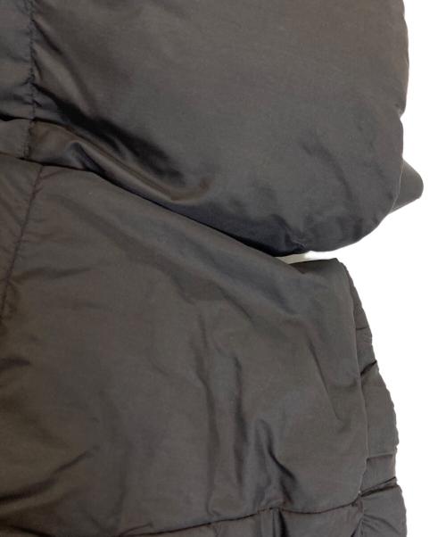 Schott（ショット）Schott (ショット) レザーベストドッキングダウンジャケット ブラック サイズ:Sの古着・服飾アイテム