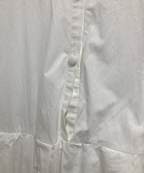 Gypsohila（ジプソフィア）Gypsohila (ジプソフィア) シャツワンピース ホワイト サイズ:FREEの古着・服飾アイテム