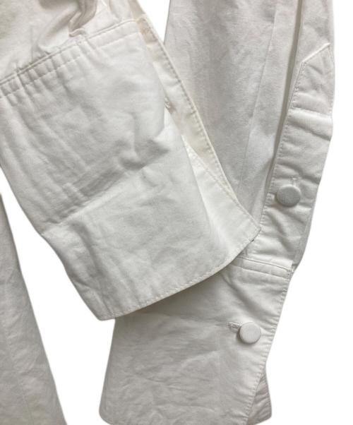 Gypsohila（ジプソフィア）Gypsohila (ジプソフィア) シャツワンピース ホワイト サイズ:FREEの古着・服飾アイテム