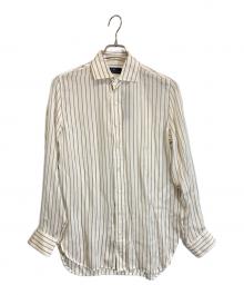 POLO RALPH LAUREN（ポロ・ラルフローレン）の古着「シルクシャツ」｜アイボリー