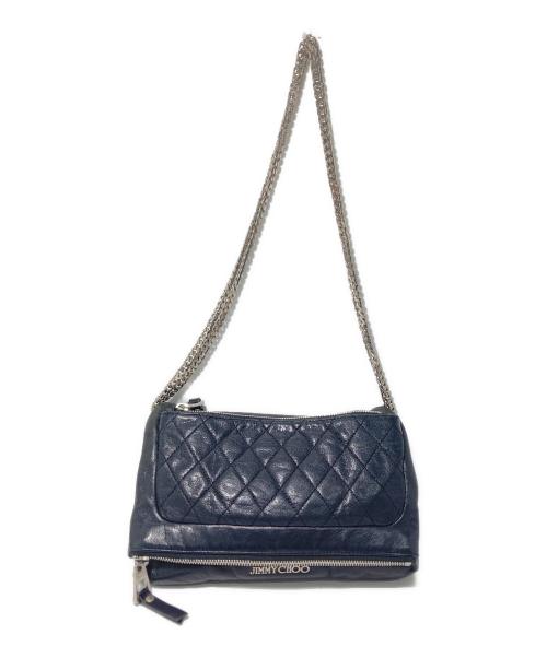 JIMMY CHOO（ジミーチュウ）JIMMY CHOO (ジミーチュウ) ショルダーバッグ ブラックの古着・服飾アイテム