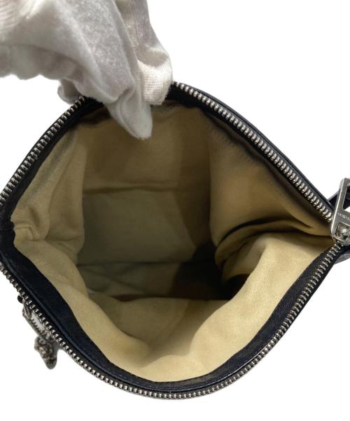 JIMMY CHOO（ジミーチュウ）JIMMY CHOO (ジミーチュウ) ショルダーバッグ ブラックの古着・服飾アイテム