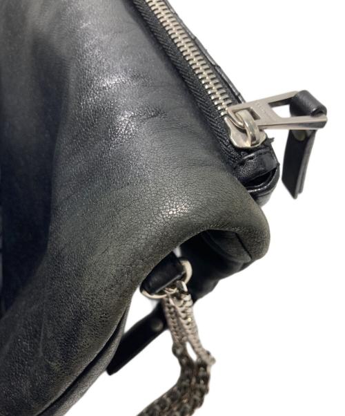 JIMMY CHOO（ジミーチュウ）JIMMY CHOO (ジミーチュウ) ショルダーバッグ ブラックの古着・服飾アイテム