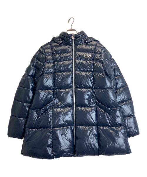 EMPORIO ARMANI（エンポリオ アルマーニ）EMPORIO ARMANI (エンポリオ アルマーニ) 中綿ジャケット ネイビー サイズ:Mの古着・服飾アイテム