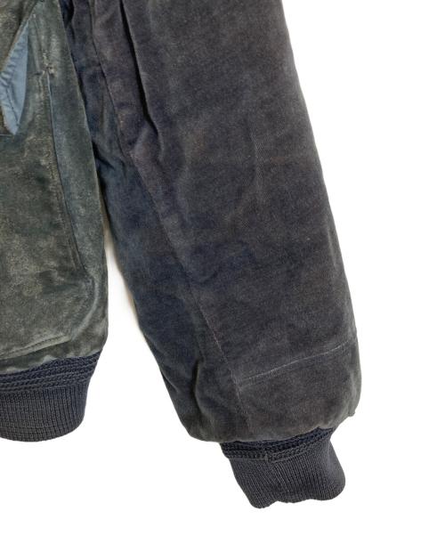 C.P COMPANY（シーピーカンパニー）C.P COMPANY (シーピーカンパニー) スウェードバルスタージャケット ネイビー サイズ:48の古着・服飾アイテム