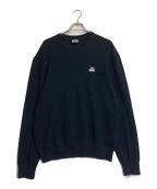 DIESELディーゼル）の古着「K-ATHENSNEW クルーネックニット」｜ブラック
