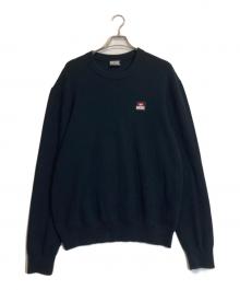 DIESEL（ディーゼル）の古着「K-ATHENSNEW クルーネックニット」｜ブラック