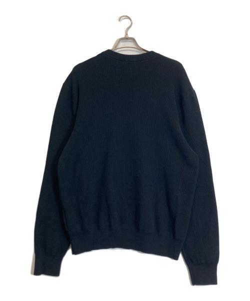 DIESEL（ディーゼル）DIESEL (ディーゼル) K-ATHENSNEW クルーネックニット ブラック サイズ:Lの古着・服飾アイテム