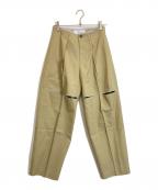 IRENEアイレネ）の古着「パンツ」｜ベージュ