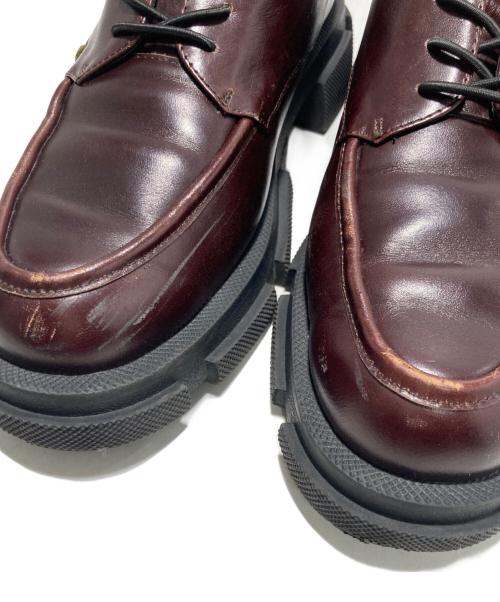 MANA（マナ）MANA (マナ) レザーシューズ ブラウン サイズ:40の古着・服飾アイテム