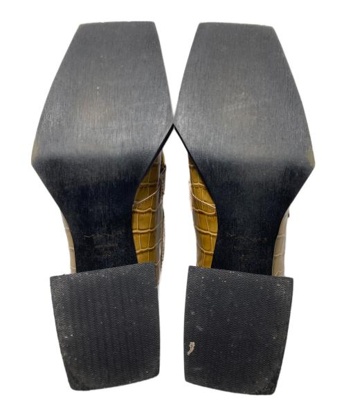 MANA（マナ）MANA (マナ) チャンキーソールローファー ブラウン サイズ:25の古着・服飾アイテム