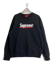 SUPREME（シュプリーム）の古着「Underline Crewneck」｜ブラック