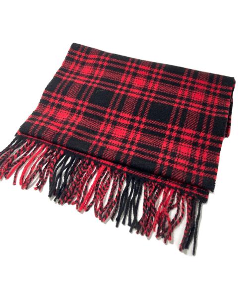 POLO RALPH LAUREN（ポロ・ラルフローレン）POLO RALPH LAUREN (ポロ・ラルフローレン) ポロベアマフラー レッド 未使用品の古着・服飾アイテム