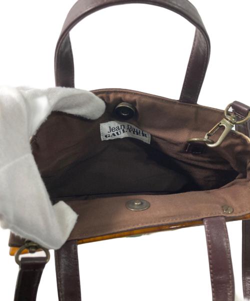 Jean Paul GAULTIER（ジャンポールゴルチェ）Jean Paul GAULTIER (ジャンポールゴルチェ) 2WAYバッグ ベージュの古着・服飾アイテム