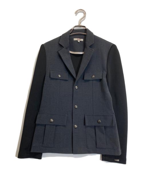 Jean Paul GAULTIER（ジャンポールゴルチェ）Jean Paul GAULTIER (ジャンポールゴルチェ) テーラードジャケット グレー サイズ:12Aの古着・服飾アイテム