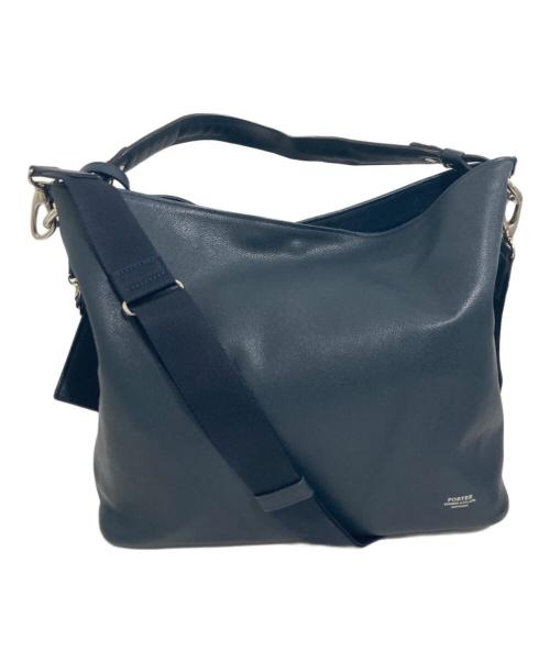 PORTER（ポーター）PORTER (ポーター) ショルダーバッグ ネイビーの古着・服飾アイテム
